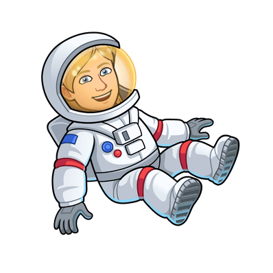 Mr. Kos as an astronaut
